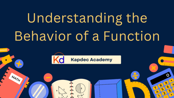 Understanding End behavior of Function