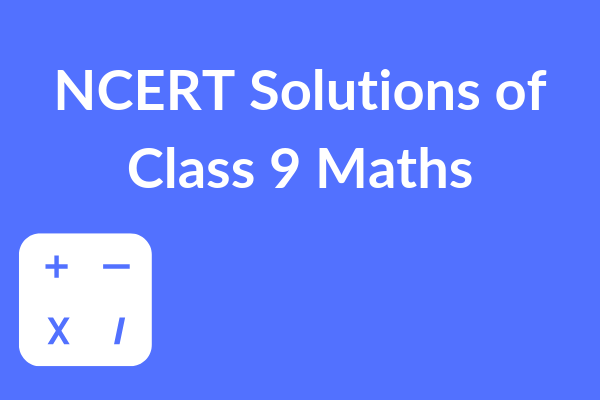 NCERT Solution class 9 maths - Kapdec
