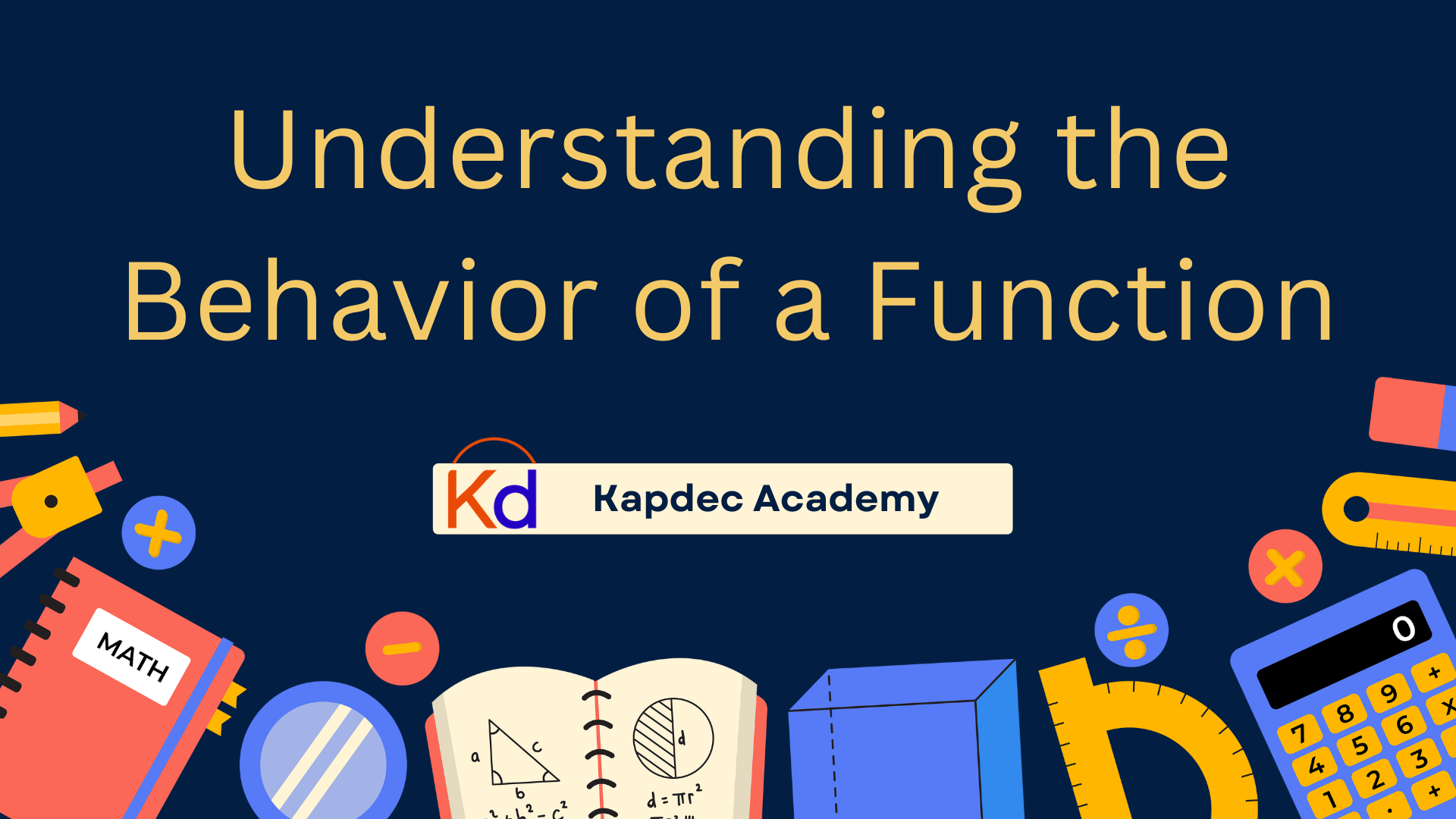 Understanding End behavior of Function